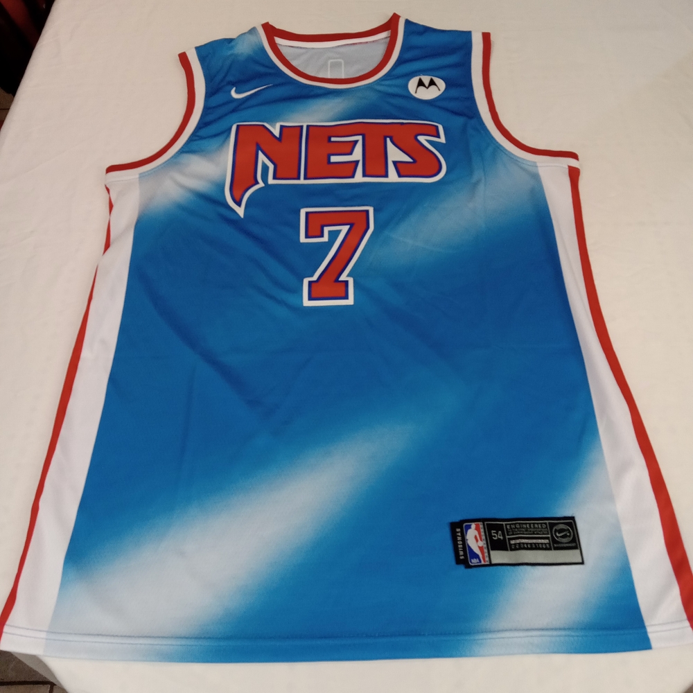 NIKE BROOKLYN NETS Kevin Durant CLASSIC Edition SWINGMAN JERSEY 54 XL NJ NBA